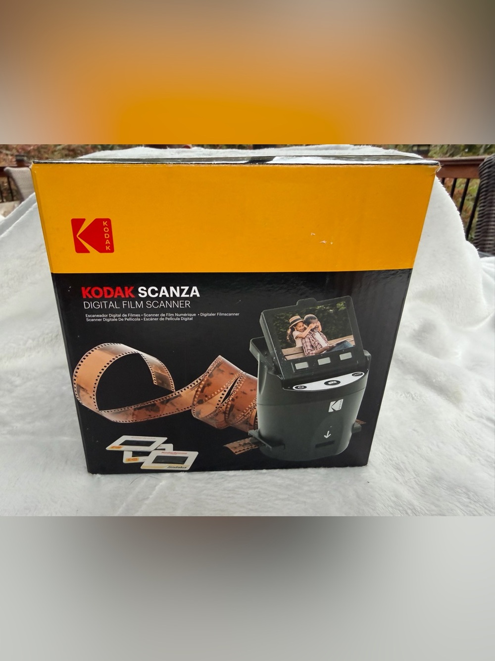 Kodak Scanza Film Slide Scanner 14/22MP LCD Portable 35mm 110 126 Super8 USB
